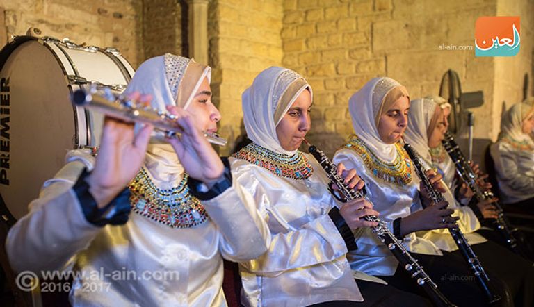 الأوركسترا تابع لجميعة النور والأمل لرعاية الكفيفات
