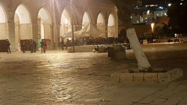 اقتحام جديد لقوات الاحتلال للمسجد الأقصى