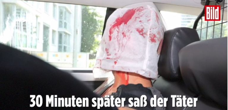 موقع الهجوم بهامبورج