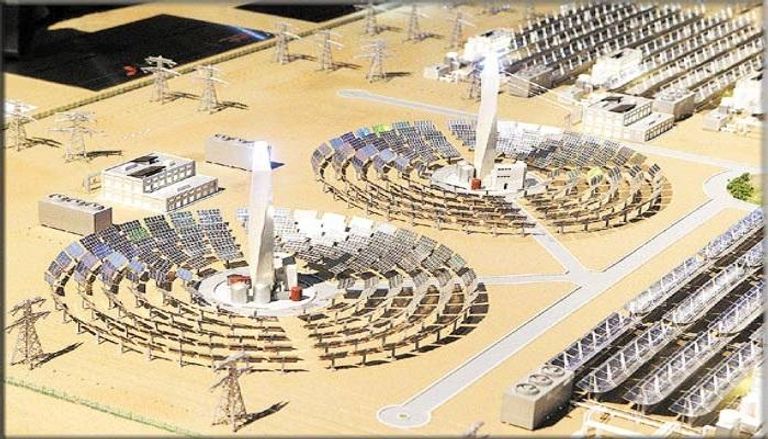 مجمع محمد بن راشد للطاقة الشمسية في مرحلته الأولى 