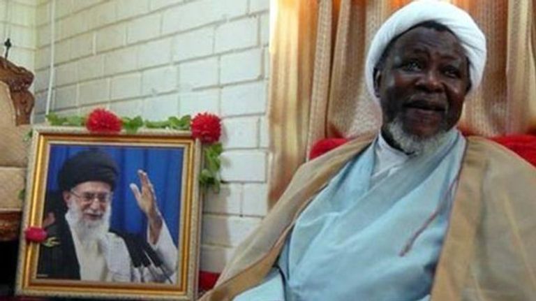 إبراهيم زكزاكي مسيرة لأتباع الخميني في نيجيريا تعلن ولاءها لإيران