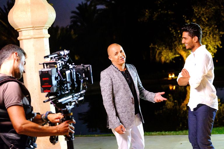 فضيل مع محمد عساف