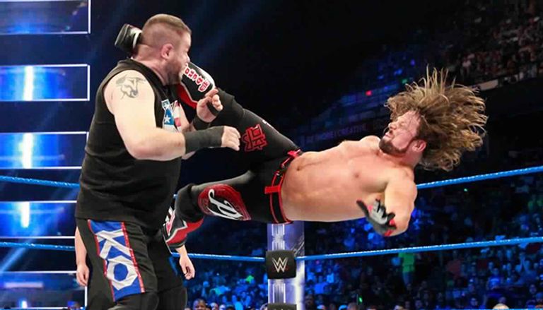 إيه جيه ستايلز بعد الفوز