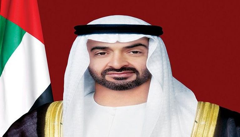 محمد بن زايد يستقبل بطل العالم الإماراتي فيصل الكتبي
