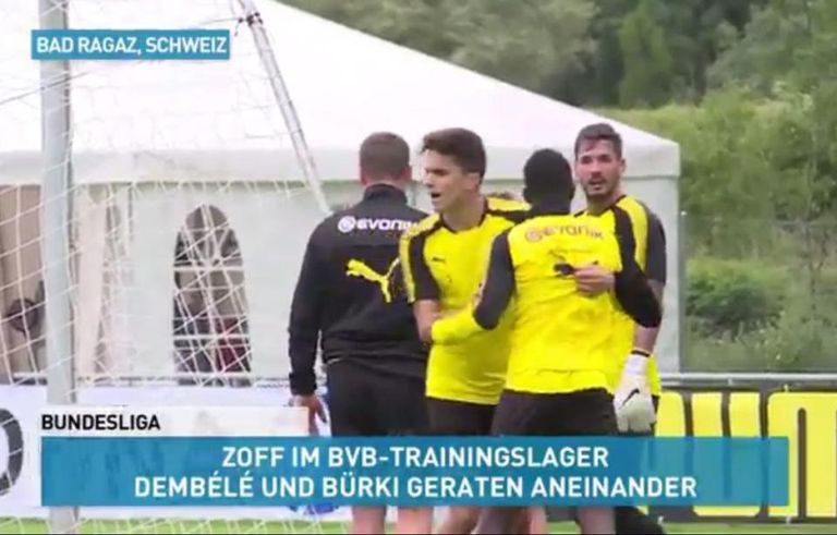 صورة من المشادة ديمبلي