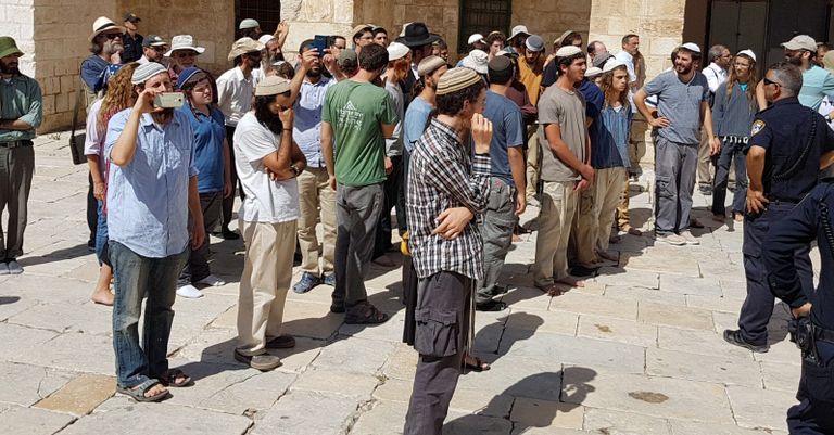 المستوطنون داخل المسجد الأقصى