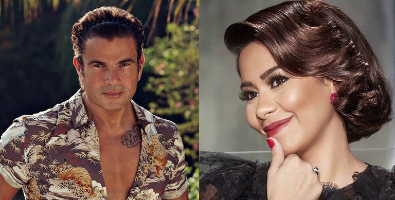 عمرو دياب وشيرين