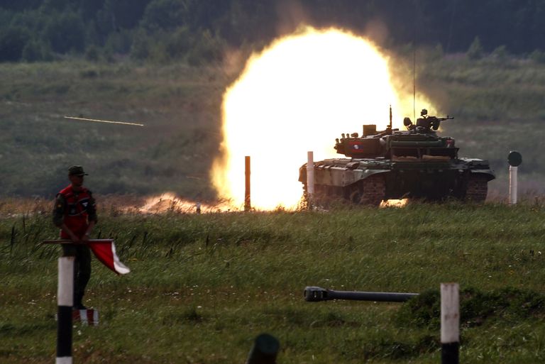 الجيش الروسي يحطم الرقم القياسي للصين في مسابقة الألعاب العسكرية 2017