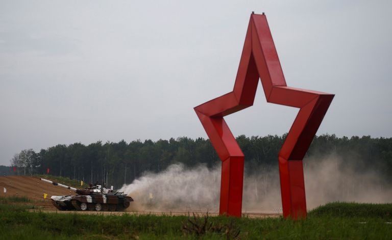 الجيش الروسي يحطم الرقم القياسي للصين في مسابقة الألعاب العسكرية 2017