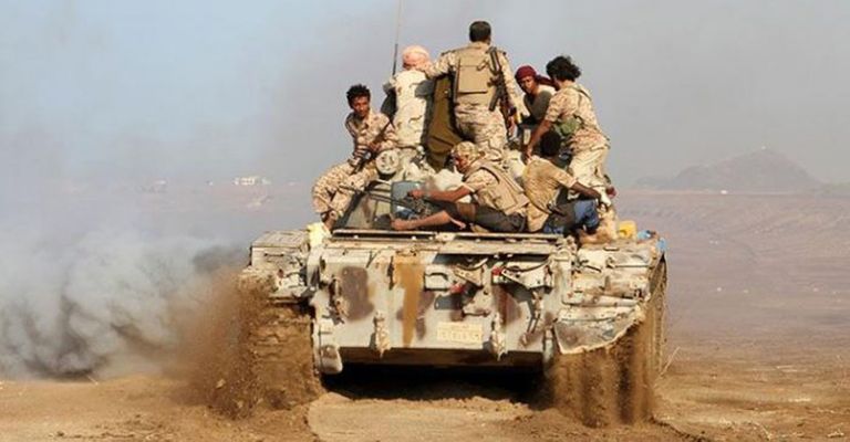 الجيش اليمني يسطير على أولى مناطق مديرية أرحب 