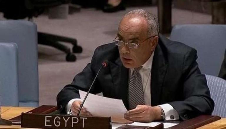 السفير عمرو أبو العطا  - مندوب مصر في مجلس الأمن