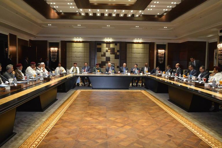 اجتماع اللجنة المصرية المعنية بأزمة ليبيا