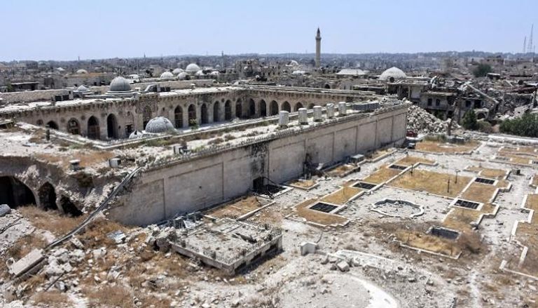 آثار حلب القديمة دمرتها الحرب - أ. ف. ب