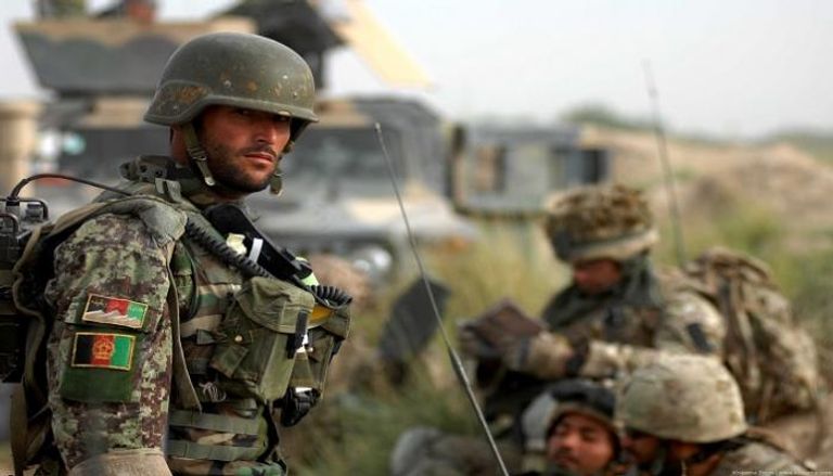 القوات الأفغانية - صورة أرشيفية