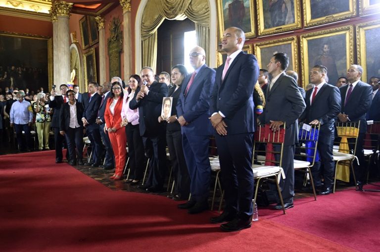 جانب من اجتماع الجمعية التأسيسية في فنزويلا