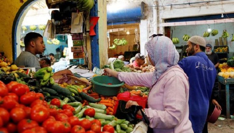 متجر لسوق الخضار فى المغرب-رويترز