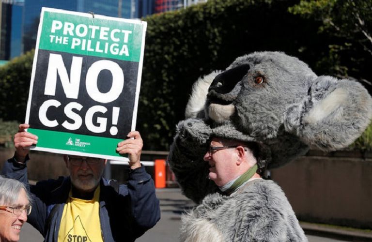 جانب من المظاهرة