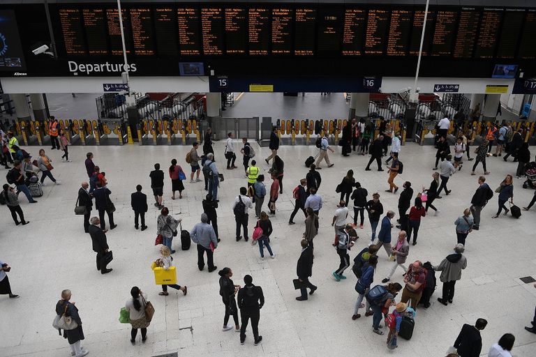 الإصلاحات بمحطة قطارات ووترلو