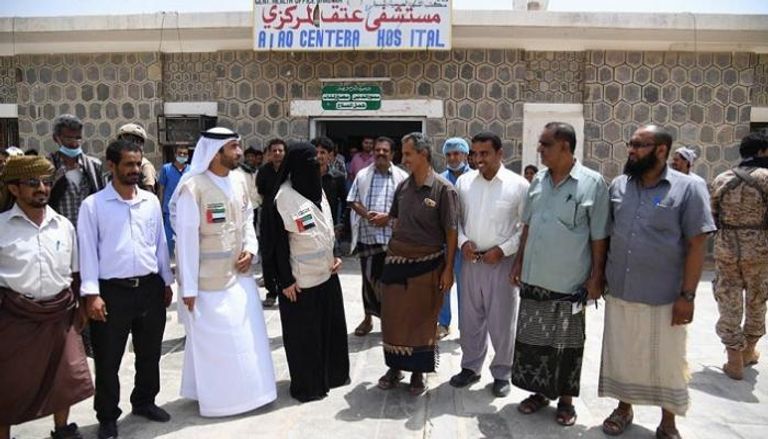 هيئة الهلال الأحمر الإماراتي تزور مستشفى عتق