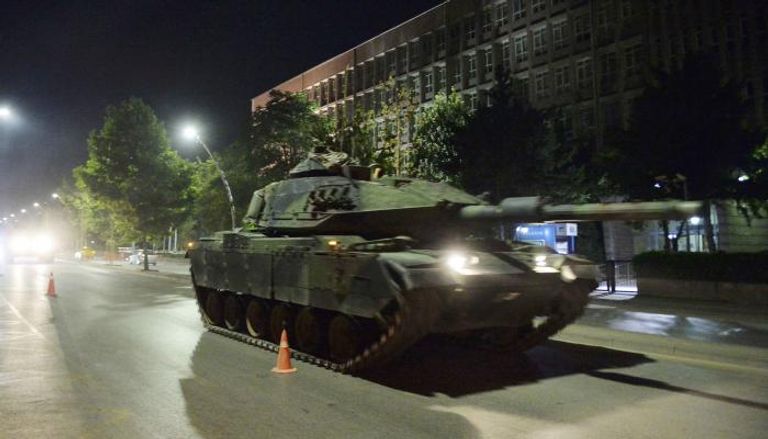 دبابة تابعة للجيش التركي- أرشيفية
