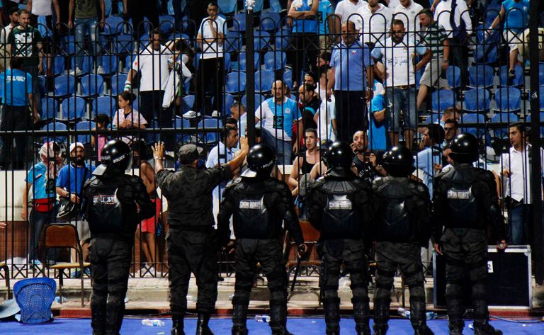 أحداث شغب نهائي البطولة العربية