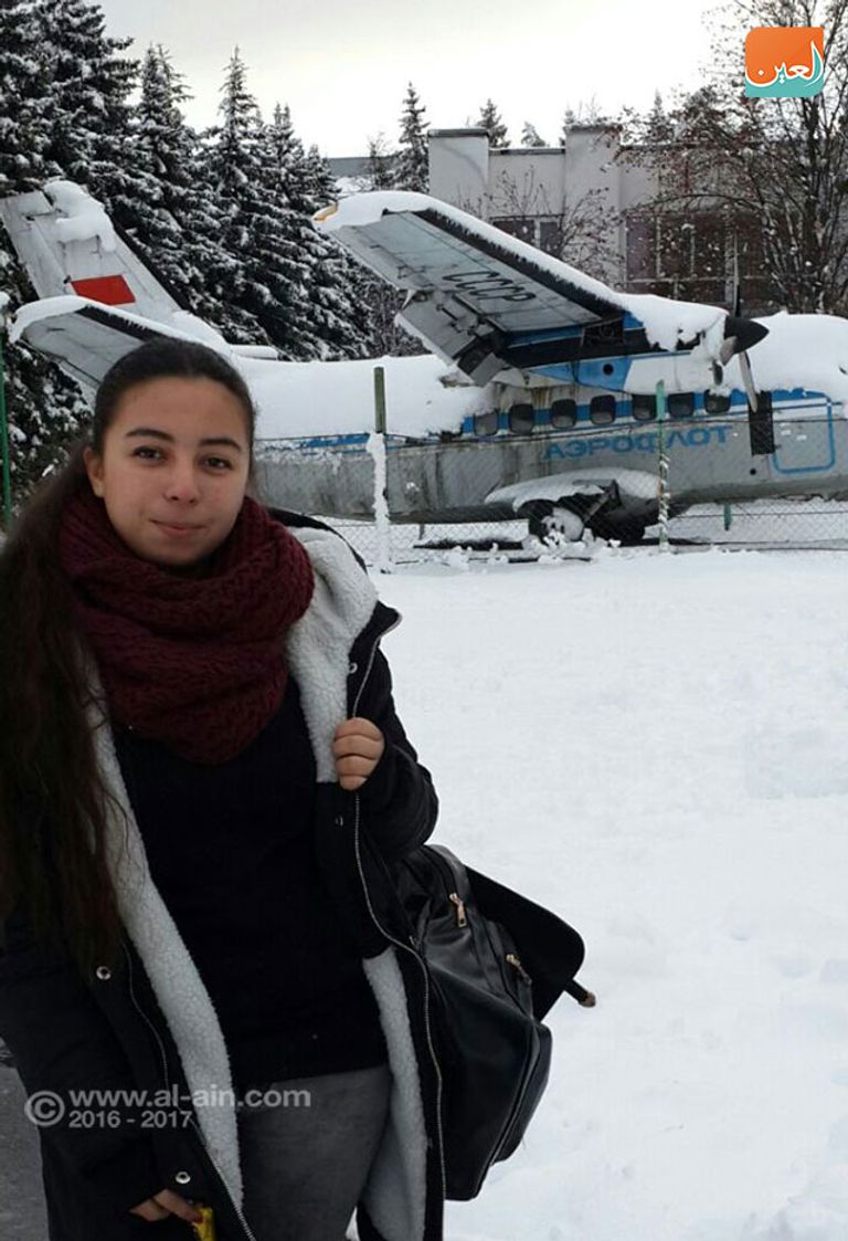 ميار وائل تصنع طائرة بدون طيار