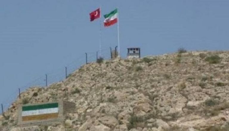 نقطة حدودية فاصلة بين تركيا وإيران