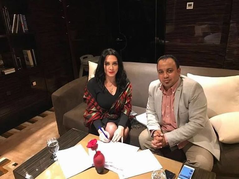الفنانة سلاف فواخرجي