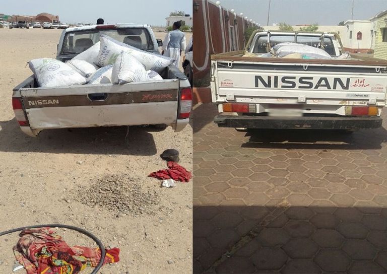 ضبطيات الجيش المصري على الحدود