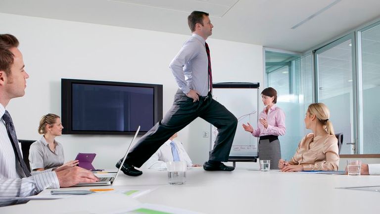 الرياضة خلال فترة العمل ممكنة