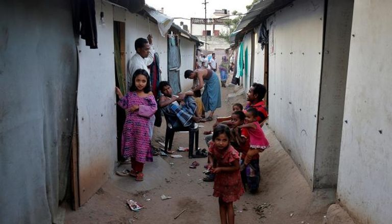 لاجئون من الروهينجا في الهند (رويترز)