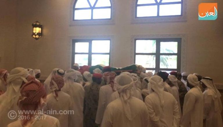 تشييع جثمان الشهيد أحمد خليفة البلوشي
