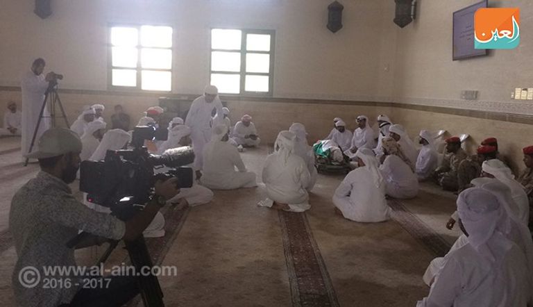 تشييع جثمان الشهيد أحمد خليفة البلوشي