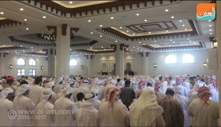 تشييع جثمان الشهيد أحمد خليفة البلوشي