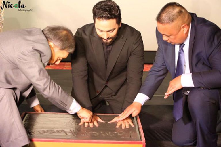 بصمة الفنان تامر حسني في هوليود