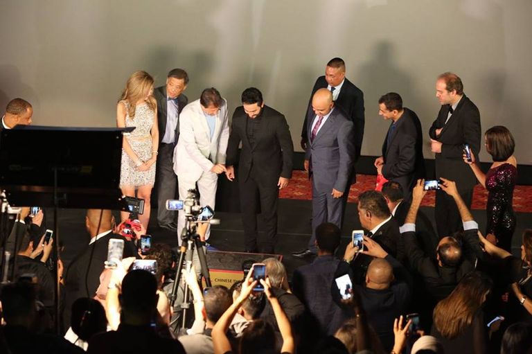 بصمة الفنان تامر حسني في هوليود