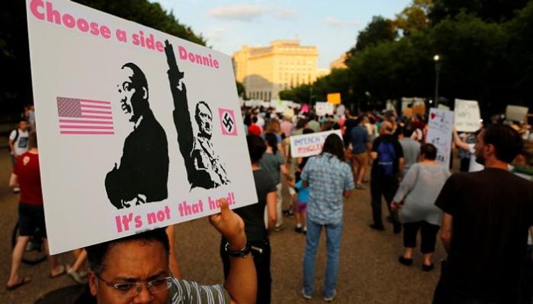 مظاهرات أمريكية ضد العنف والكراهية - رويترز