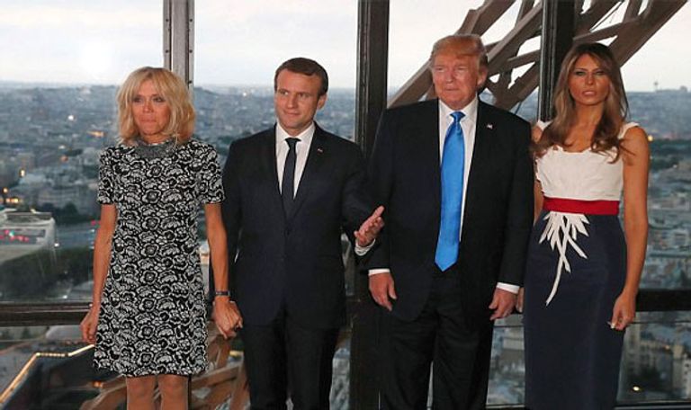 الرئيس الفرنسي إيمانويل ماكرون