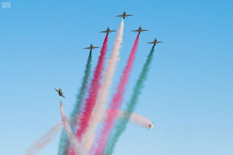 طائرات القوات الجوية الملكية السعودية في سماء إسلام آباد