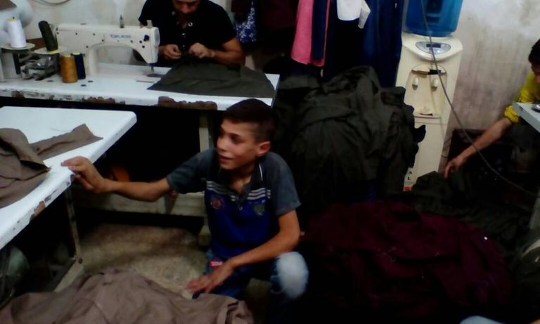 عمالة الأطفال في حلب