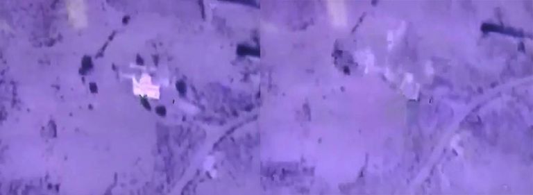 مدرعة للجيش المصري في شمال سيناء - أرشيفية