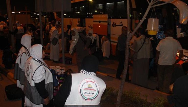 سفر أول فوج من حجاج غزة إلى السعودية