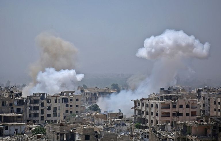 الجيش السوري يواصل ملاحقة داعش - أرشيفية