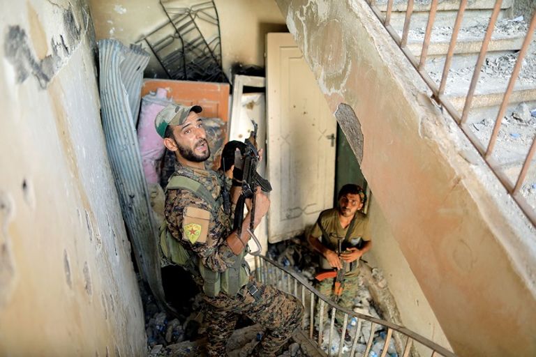 الجيش السوري يواصل ملاحقة داعش - أرشيفية