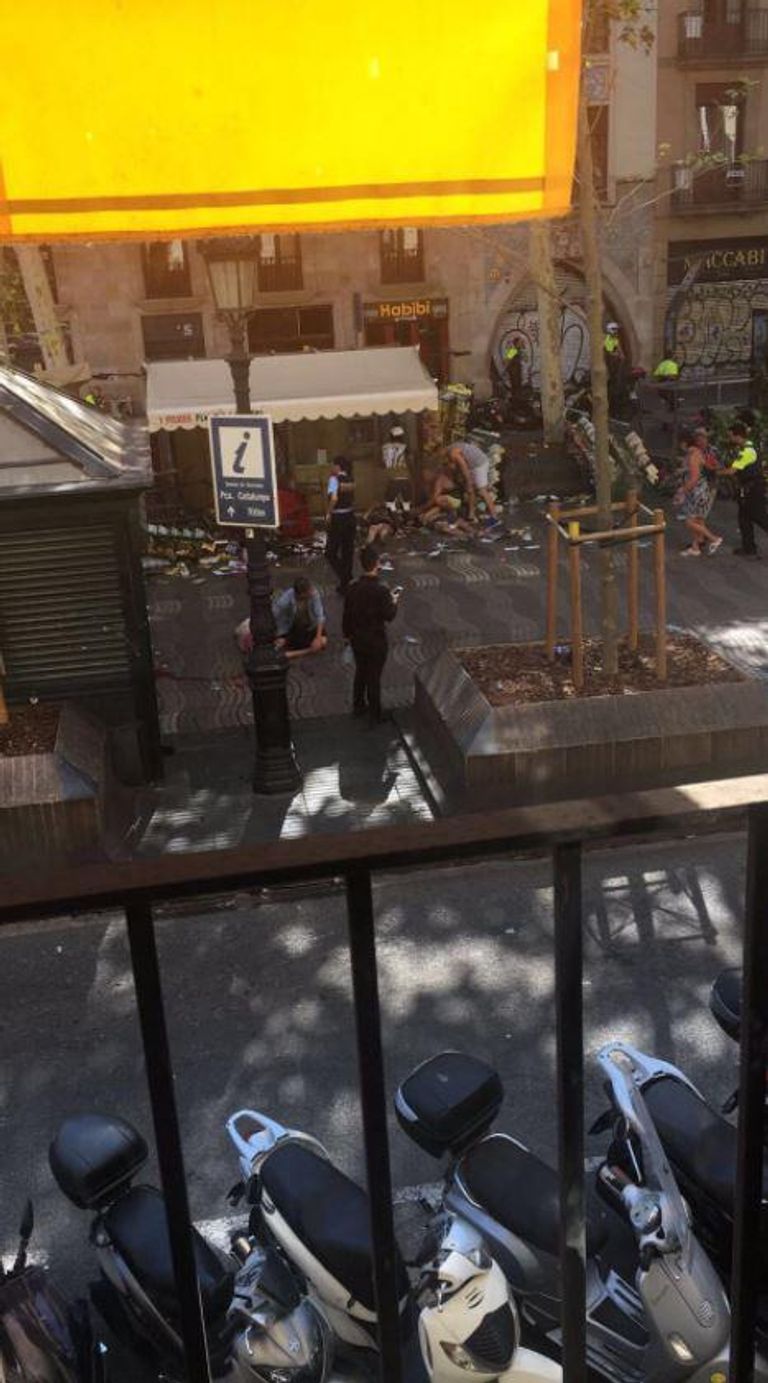 حادث الدهس في برشلونة