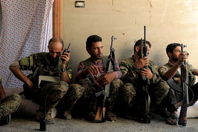 مركبة تابعة للجيش الأمريكي في شمال سوريا - أرشيفية