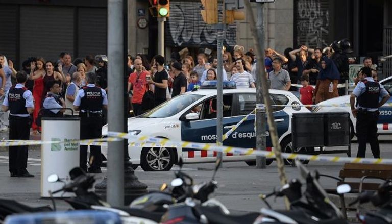 الرياضة الإسبانية تدين الحادث الإرهابي في برشلونة