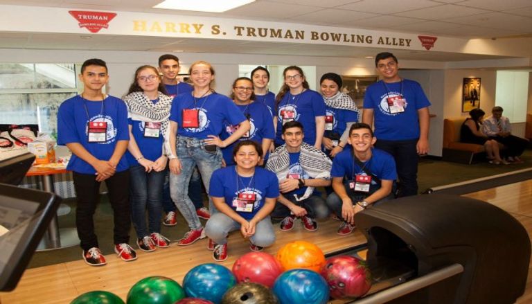 طلبة من غزة في البيت الأبيض