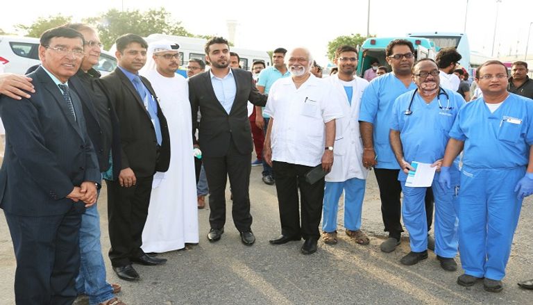 الجرحى اليمنيون يبدأون رحلة علاجهم بالهند على نفقة الإمارات