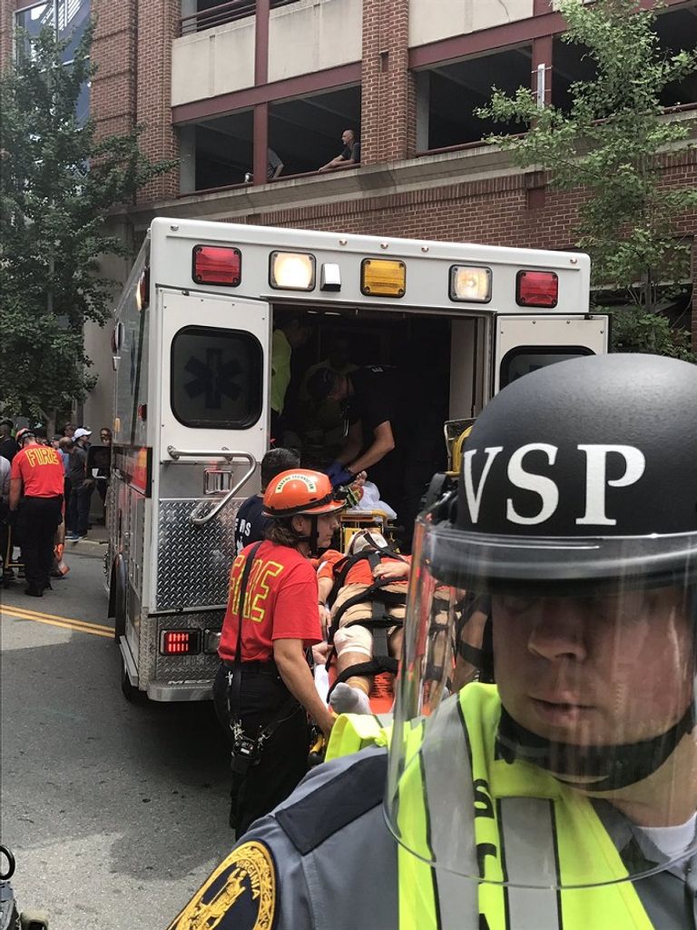 أحداث فرجينيا أثارت الانتقادات ضد ترامب- أ.ف.ب